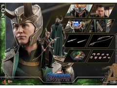 Hot Toys 1:6 Loki – Avengers: Endgame, Multicoloured
