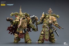 JOYTOY Warhammer 40K 1/18 Death Guard Plague Marine Champion & Plague Marine