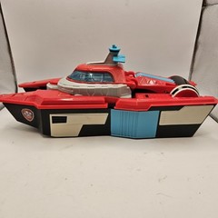 Paw Patrol Mighty Movie Pup Squad Aircraft Carrier HQ Car Vehicle