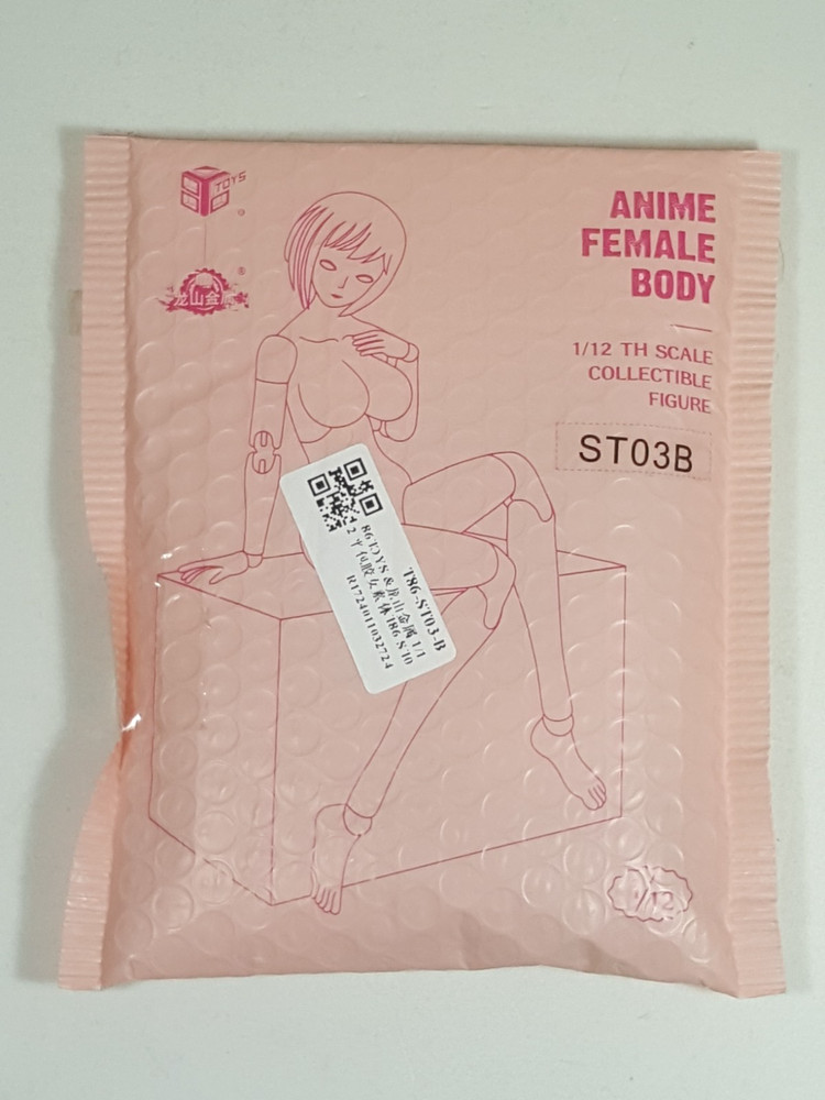 86Toys & LongShan – 1/12 Scale – T86-ST03-B – Pixiv Large Version (tan skin)