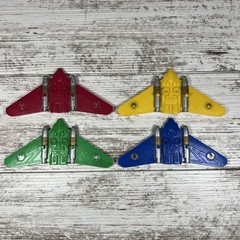 Power Rangers Ninja Storm Glider Lot Red Green Blue Yellow Parts/Accessories