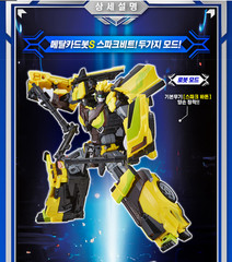 Metal Cardbot S SPARKBIT Spark Bit Yellow Transforming Robot Sports Car Toy 2025