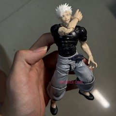 1/12 Custom Jujutsu Kaisen Gojo Satoru Hair Part For 6″ SHF Toji Fushiguro Body