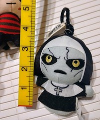Horror Plush Bag Clip The Nun Annabelle Freddy & Jason clips lot of 4 monogram