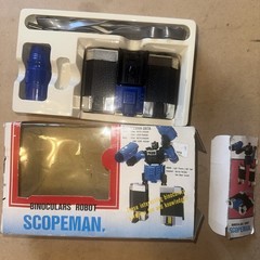 Robot Scopeman Binoculars Micro Change Diaclone Takara KO AL-ES Transformers