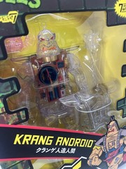 Super7 TMNT Krang Android Super Cyborg Action Figure Clear Articulated 2024 New