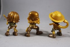 Incomplete -PhatMojo Netflix One Piece Gold Treasure Chest Minifigure Lot of 3
