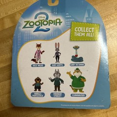 Disney Zootopia 2 Pack NICK WILDE & NIBBLES MAPLESTICK Toy Figures NIB