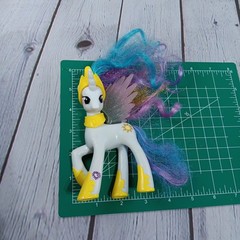 My little Pony G4 Princess Celestia & Nightmare Moon Canterlot Toy Figure SET