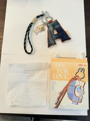 📌 Authentic THE MONSTERS Pin for Love Series, Letter Pendant, Letter A