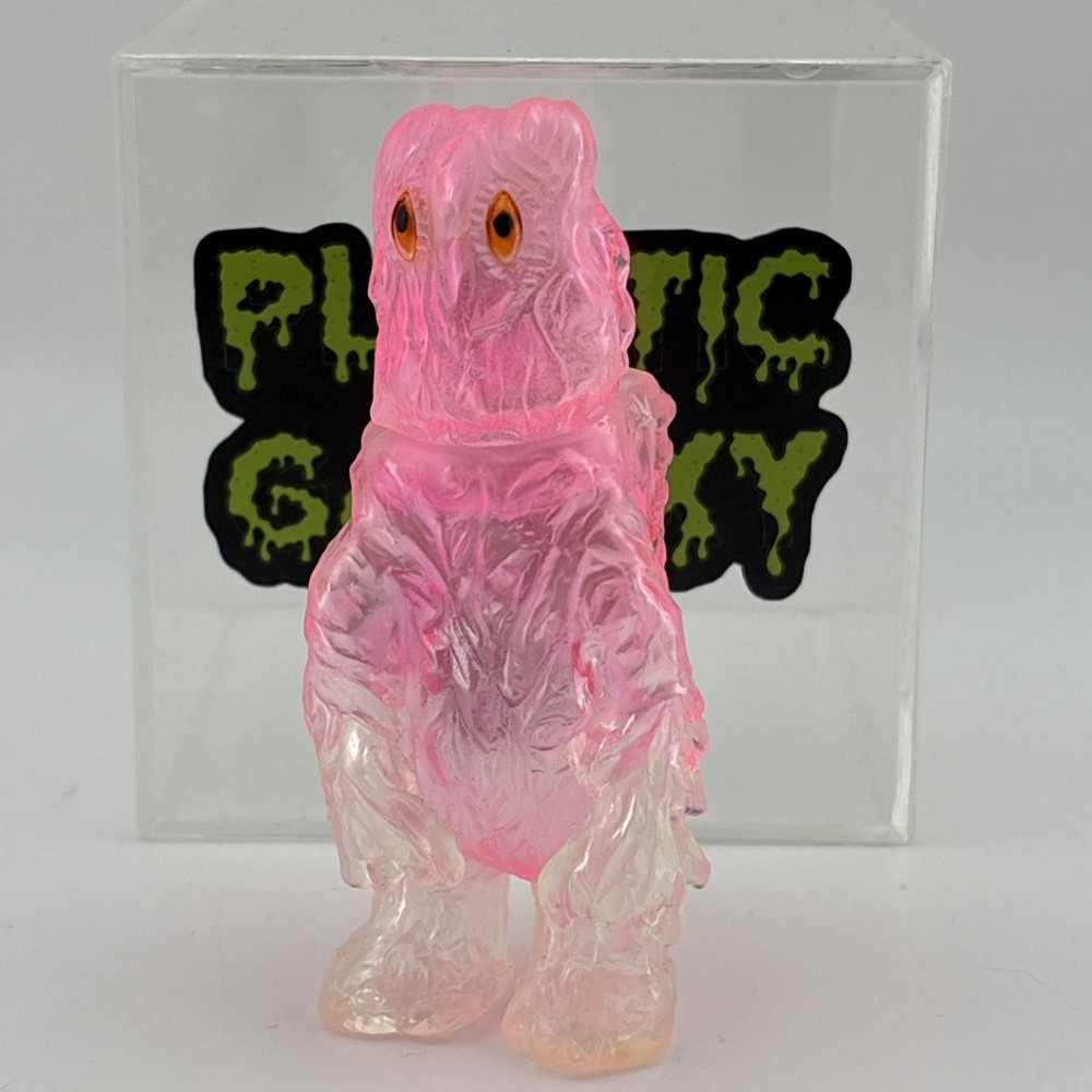 Clear Pink Bullmark M1 4” Mini Hedorah Sofubi Kaiju Godzilla #7