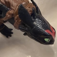 DreamWorks How To Train Your Dragon 11” Action Figure Collectible,Red/Black Wing