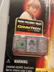 3PC Lot Hasbro Star Wars Episode 1 CommTech Collection 1 Action Figures SEALED