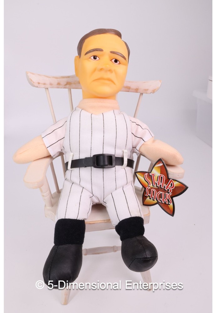 STAR SACKS – BABE RUTH Doll #62 w/ Tags – 1998 Limited Edition 6000