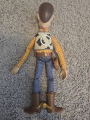 Thinkway Toy Story Lots O Laughs Woody Pull String Stomach Giggle w/Hat