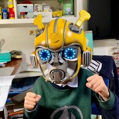 Killerbody Transforms Bumblebee 1:1 Electronic Remote & Voice Controlled Helmet