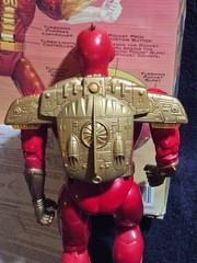 TIGER Deluxe TALKING TURBO MAN 1996 13” Action Figure FINE in ROUGH Box-Complete