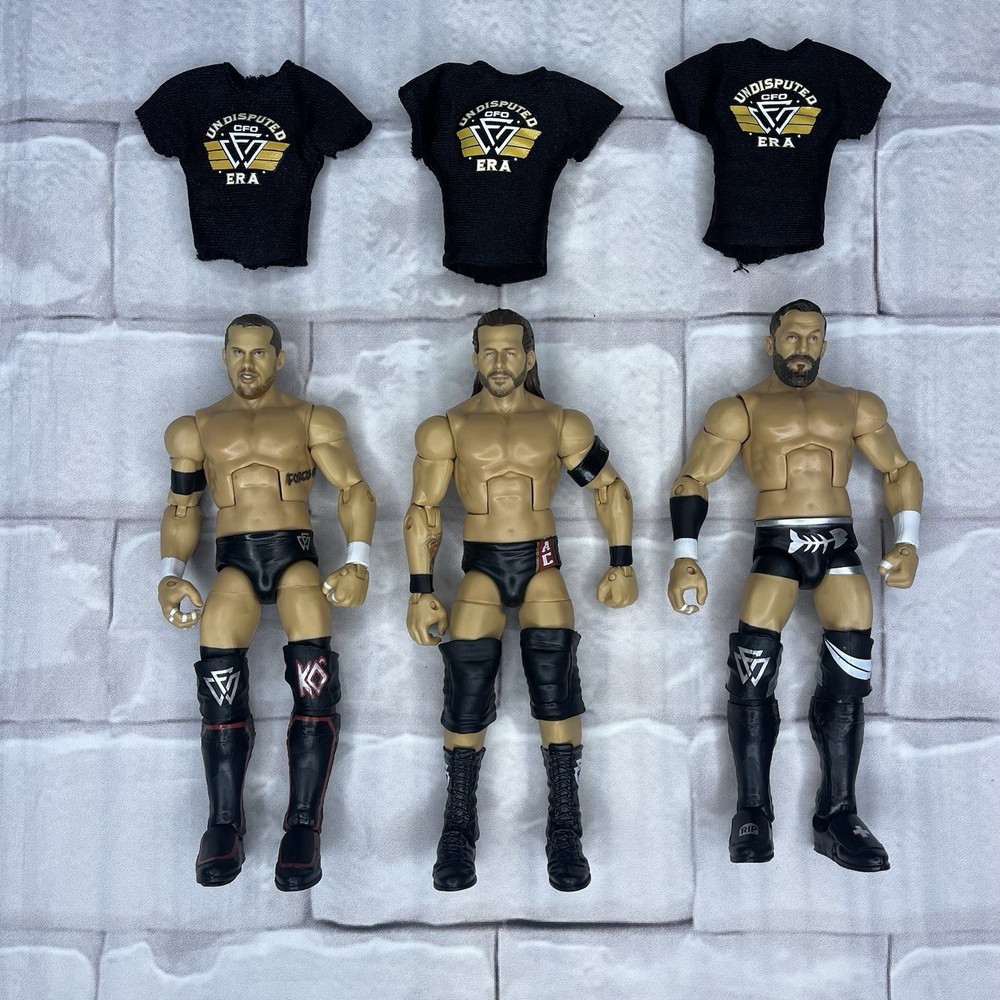 WWE Elite Undisputed Era Set NXT Ringside Collectibles Mattel Cole Fish O’Reilly