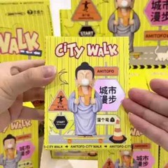 Amitofo Fo U City Walk Series 2 Generation Blind Box Play Tabletop Doll Toy Gift