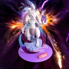 Pokemon Funism – Mewtwo Anime Brand New Premium Figure Display