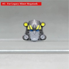 3D DIY Head Upgrade Kit For Legacy Lockdown BLOKEES Sentinel Legacy Megatank