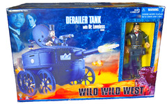 Vintage 1999 XToys Wild Wild West Derailer Tank w/ Dr. Loveless