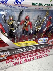 Power Rangers Super Megaforce Action Pack Robo Knight Silver Gold Red Cannon New