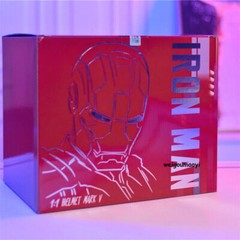 AUTOKING Iron Man MK5 Helmet 1:1 Voice-controlled Wearable Cosplay Props Gifts