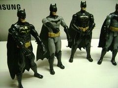 DC Comics Batman Large Action Figures lot of 5, 11 1/2 inches tall