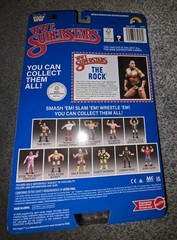 WWE LJN Superstars THE ROCK Chase BLUE CARD Mattel 2026 (New)
