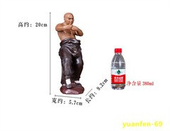 Shaolin Monk Chinese Kung Fu MARTIAL ARTS Figurines Statue Model Ceramics Gift