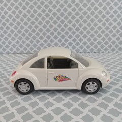 Lanard Toys Volkswagen VW Beetle Wow Action Girls White Car 1999 Vehicle