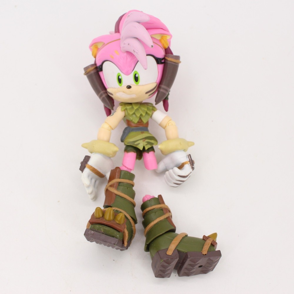 Sonic Prime Thorn Rose Amy 5″ Action Figure JAKKS Parts Repair Broken Leg