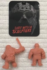 LUKE WELCH SCULPTURE RARE FRIDAY THE 13TH JASON VOORHEES & JASON X MINI FIGURES