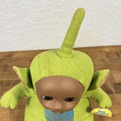 Tellytubbies Dipsy Golden Bear 1996 Play & Learn W/ Sleepy Time Eyes For Parts