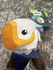 Jazwares FIFA® World Cup 2026 USA 10” Plush Official Clutch™ Bald Eagle NWT New