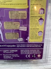 Yahoo HotJobs Super Recruiter Action Figure 2009 HR Promo Advertising Figure