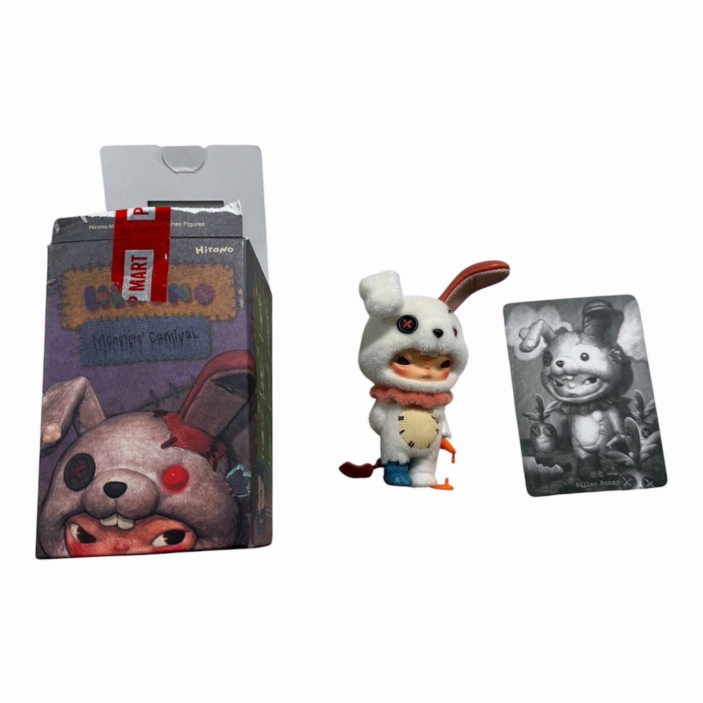 POP MART Hirono Monsters Carnival Series Killer Bunny Figure