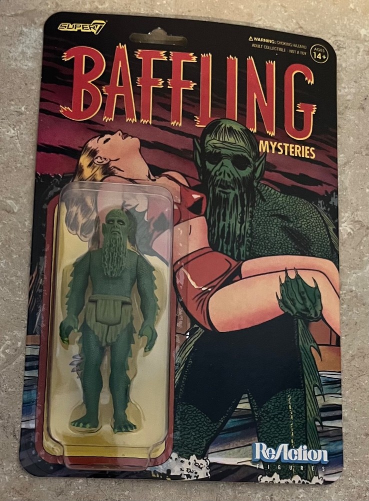 Baffling Horror Comics Seaweed Monster Super 7 Reaction Figure