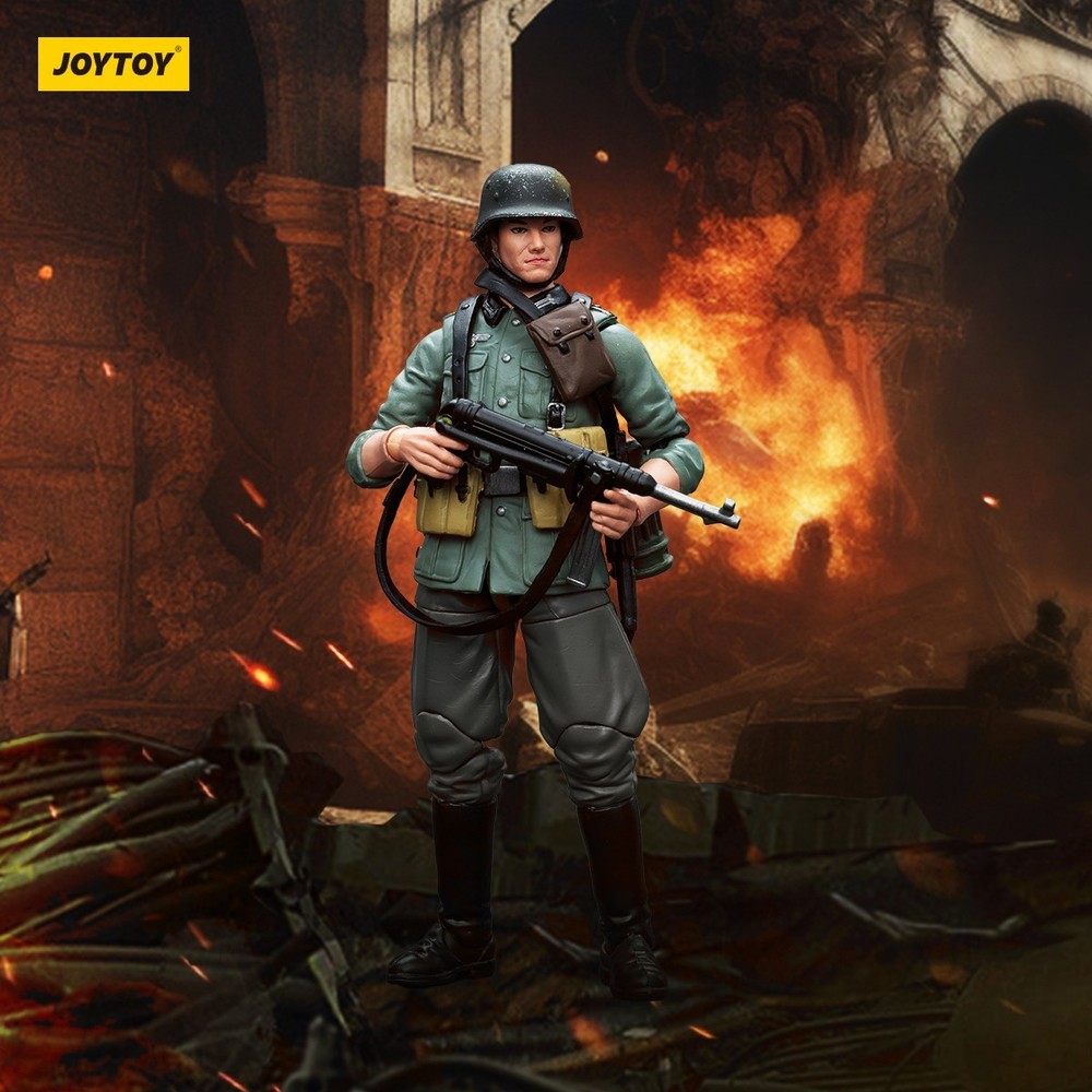 JOYTOY Hardcore Coldplay 1/18 WWII Wehrmacht Soviet Infantry United States Army