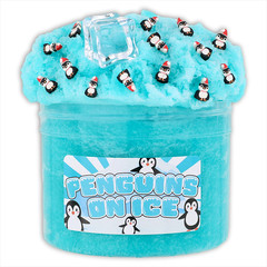 Penguins on Ice “Rock Candy Scented” Icee Slime 8oz – Dope Slimes