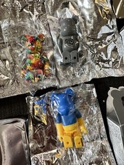 Bearbrick Series 46 Flag Ukraine Jon Burgerman Basic – 100% Be@rbrick – 3 Pack