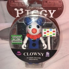 PhatMojo PIGGY Roblox Minifigure Exclusive DLC Code NEW CLOWNY dinopiggy LOT 5