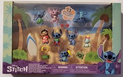 New Disney Lilo and Stitch 13 Piece Deluxe Figure Set Just Play