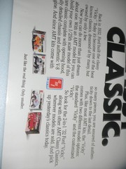 Vintage 1985 Ertl AMT Model Car Kit Magazine Ad Print Poster Toy Promo Display