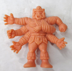 80’s M.U.S.C.L.E. Men Kinnikuman Flesh Color 2″ Ashuraman E Figure #174 Mattel