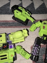 Vintage Transformers Constructicons Mixed Lot Devastator