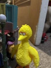 Sesame Street Custom Super 7 Scale Style Diorama Oscar Trash Area