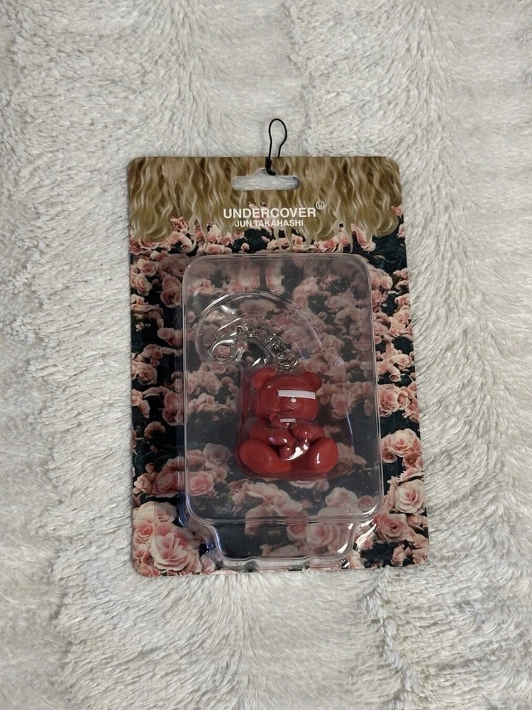 Undercover Jun Takahashi X Medicom Toy Red Bear Keychain