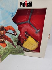 Vtg Gi Joe Action Team Portable Chopper Polistil Italy 1975 NEW US SELLER